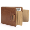 Genuine Leather RFID Antimagnetic Wallet Card Holder For Men