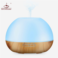 GX.Diffuser GX-19K 300ml Timer LED Lamp Aromatherapy Diffuser Ultrasonic Aroma Diffuser Humidifier Electric Mist Maker E