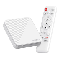 H96Max H313 2+16G 4K UHD Android 14.0 TV Box Quad-core Support WiFi6 bluetooth Voice Remote Media Player 3D HDR10 Set To