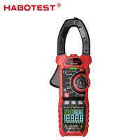 HABOTEST Digital Clamp Meter Multimeter High-Precision DC Voltage and AC Current Measurement Tool with Backlight Flashli