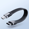 Hagibis USB4 Data Cable 40Gbps USB C toC Short Cable PD 240W 8K 60Hz for TB3/4 15 Pro Max SSD Power Bank