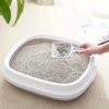 Zeze Semi-Closed Litter Box Detachable Large Space Anti-Overflow Container for Pet House Cleaning Tool From Xiaomi Youpi
