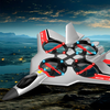 ZHIYANG 905 2.4G Vertical Take-off Landing EPP RC Drone Airplane Quadcopter Glider RTF With 4 Turbofan Motor Air Pressur