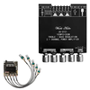 ZK-ST21 bluetooth Digital Amplifier Board 2.1 Channel 100W+100W+200W Subwoofer Chip TPA3221 DC12-30V 10A