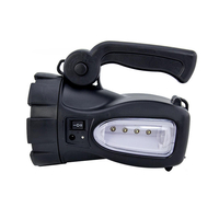 ZK2126A Front & Side Light Long Searching Adjustable Handle Portable LED Flashlight