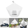 ZMI EVA Environmental Raincoat Outdoor Riding Travel Poncho Transparent Waterproof Rain Coat From Xiaomi Youpin
