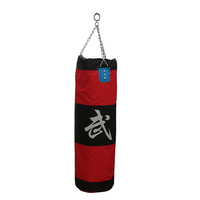 Zooboo 3ft Unfilled Heavy Punch Sandbag Chain Punchbag Kickbag Kick Boxing MMA Hang Target Bag