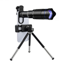 Zoom Phone Camera HD Lens 40X Long Focus Telephoto Monocular Telescope Optical Glass ED FMC BAK4 with Tripod BT Shutter