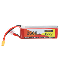 ZOP Power 14.8V 2600mAh 100C 4S LiPo Battery XT60 Plug for RC Drone
