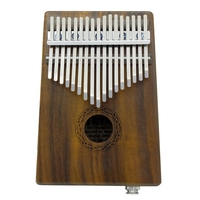 17-key EQ Thumb Piano Kalimba Mbira Sanza Solid Acacia