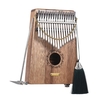 17-key Kalimba Thumb Piano Mbira Sanza Swartizia Spp Solid Wood Musical Gift