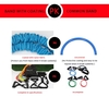 18 PCS Resistance Band Set Fitness Tubes Set Workout Bands Set Exercise Tubes Set with Bands Grip Handles Door Anchor Ankle Strap Chest Expander