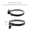 180 Lumens LED Headlight 3 Modes Headlamp Outdoor Head Light Lamp Fishing Camping Hiking Cycling