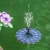 180L/H Solar Water Pump Birdbath Fountain Pump with Detachable Water Pump 4-level Water Flow Solar Powered Fountain Pump Decorative Floating Fountain with Drawstring Bag
