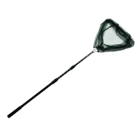 185cm Retractable Telescoping Aluminum Alloy Pole Foldable Fishing Brail Landing Net Tackle