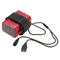 18650 Water Resistant Battery Pack Case House Cover for Bike Bicycle Lamp Emergency Phone Charger