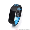 18mm Fashion Silicone Watch Band for Fitbit Charge 2 Watch Strap Bracelet Hidden Buckle Replacement Band