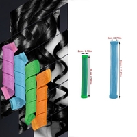 18Pcs DIY Magic Hair Curlers Hair Rollers Night Sleep Flexible Soft Pillow Hair Rollers With 2 Hair Hooks DIY Hair Styling Rollers Tools