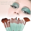 18Pcs Makeup Brush Cosmetic Tools Toiletry Kit Wool Primer Professional
