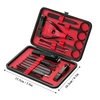 18Pcs Stainless Steel Nail Clipper Cutter Manicure & Pedicure Set Nail Trimmer Multi-functional Nail Art Kit Travel & Grooming Kit With Storage Case