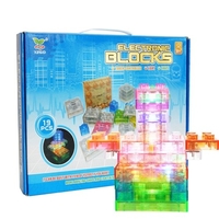 19 Pieces Electronic Building DIY Educational Stacking Toys Brain Game set