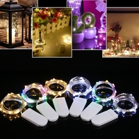 1M 2M 3M 10Pcs 20Pcs 30Pcs LED Starry Copper Wire String Light Strip