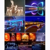 1M 60 LED/M 5050 SMD RGB Flexible Strip Light Roll Super Bright High Voltage IP55 Power Plug 220V