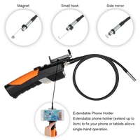 1m 8.5mm HD 720P Wifi & USB Industrial Endoscope Borescope Inspection Camera Waterproof 2.0 Megapixels 6 LEDs for iOS Android Windows