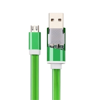 1m Micro USB Cable LED Glow Charging Line