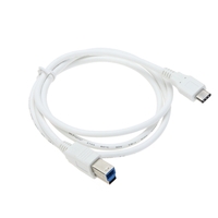 1M Multifunctional 10Gbps High Speed USB 3.0 B to USB 3.1 Type C Interface Data Transmission Video Output Male Connector Cable Charging Line for Macbook