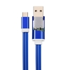 1m Type-c Cable USB-C LED Glow Charging Line Type C Cord Plug and Play for Android Mobile Phone Tablet Green