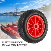 1pc 8" / 10" Puncture-proof Tire Wheel for Kayak Canoe Trolley Cart Replacement Tire