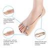 1pc Big Toe Separator Gel Sleeve Hallux Valgus Correction Bunion Foot Pain Relieve Feet Care Orthotics Silicone