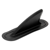 1pc Black Mini Kayak Skeg Tracking Fin Integral Fin for Canoe Boat