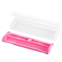 1pc Electric Toothbrush Case Toothbrush Travel Storage Box Toothbrush Protect Hiking Camping Toothbrush Box Blue