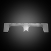 1pc Eyebrow Ruler Eyebrow Tattoo Guide Ruler Permanent Makeup Measure Eyebrow Grooming Shaper Eyebrow Tattooing Tool Makeup Ruler Reusable