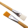 1pc Facial Mask Brush Wood Handle Soft Fiber Hair Foundation Brush Beauty Cosmetic Tool