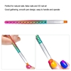 1Pc French Nail Art Brush Gradient Painting Pen UV Gel Painting Brush Nail Drawing Polishing Brush Nail Design Pen DIY Manicure Tool