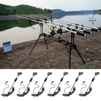 1pc LED Carp Fishing Swinger Hanger Illuminated Swinger Sensor Swinger Illuminated Bite Indicator Fishing Bite Alarm Fishing Tackle