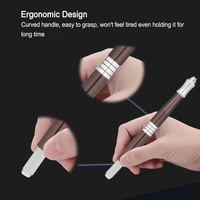 1Pc Permanent Eyebrow Tattoo Pen Manual Handheld Tattooing Microblading Pen Eyebrow Manual Tattooing Pen Aluminium Alloy