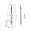 1Pc Rhinestone Dotting Pen Double-headed Nail Dotting Tool Double End Tips Beads Picker Wax Pencil Handle Manicure Tool Purple