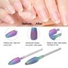 1pc Stainless Steel Nail Replaceable Electric Grinding Head Drill Bit Polishing Plating Color Manicure Machine Tool