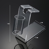 1Pc Tattoo Machine Holder Acrylic Transparent Tattoo Supply Stand Rack Rest Organzier
