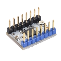 1pc TMC2208 V1.0 Stepper Motor Mute Driver Module with Heat Sink Replace TMC2100 for 3D Printer Parts