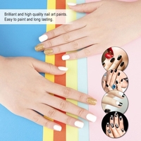 1pc UV Gail Nail Polish Nail Glue 3D Perfect Gel Nail Art Pigment Set UV Gel Polish Solid Glue