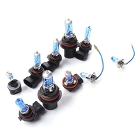 1PCS 12V 100W 6000K White Halogen Lamp Car Auto Headlight