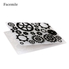 1PCS Decorative Frame Embossing Folder Plastic Template Textured Impressions for Scrapbooking Photo Card Craft Making Cake Decoration