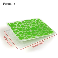 1PCS Decorative Frame Embossing Folder Plastic Template Textured Impressions for Scrapbooking Photo Card Craft Making Cake Decoration