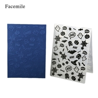 1PCS Plastic Decorative Frame Embossing Folder Template Textured Impressions Scrapbooking Card Craft Making Cake Decoration