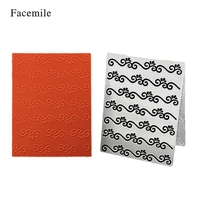 1PCS Plastic Decorative Frame Embossing Folder Template Textured Impressions Scrapbooking Card Craft Making Cake Decoration